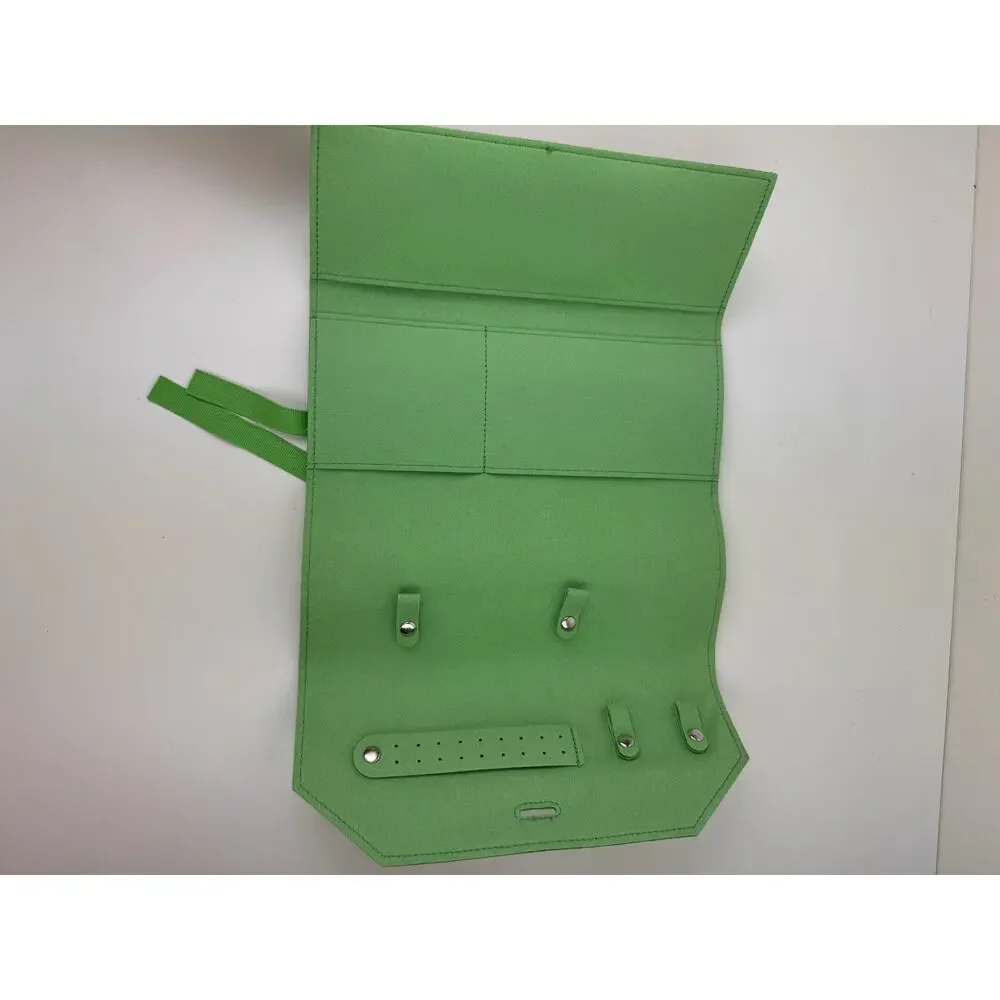Swarovski green handbag